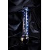 Двусторонний фаллоимитатор Sexus Glass, стекло, прозрачный, 20 см