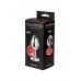 Анальная пробка Diamond Red Sparkle Large 4010-06Lola
