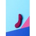 Вибровкладыш в трусики Satisfyer Sexy Secret Connect App, силикон, бордовый, 8,5 см