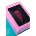 Вибровкладыш в трусики Satisfyer Sexy Secret Connect App, силикон, бордовый, 8,5 см