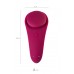 Вибровкладыш в трусики Satisfyer Sexy Secret Connect App, силикон, бордовый, 8,5 см