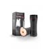 Мастурбатор Mystim OH PUSH ME Donut,TPE, телесный, 21,5 см