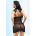 Комбинация и стринги Candy Girl Luscious, черный, XL
