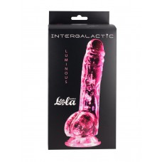 Прозрачный дилдо Intergalactic Luminous Pink 7086-01lola