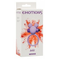 Эрекционное виброколечко Emotions Minnie Purple 4005-01Lola