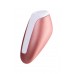 Вакуум-волновой бесконтактный стимулятор клитора Satisfyer Love Breeze, силикон, розовый, 9,5 см.