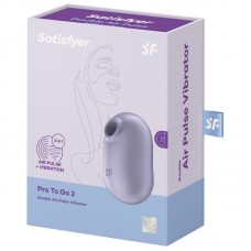 Вакуумный массажер Satisfyer Pro To Go 2 Violet 045122SA