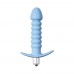 Анальная пробка с вибрацией Twisted Anal Plug Blue (Батарейки ААА) 5007-02lola