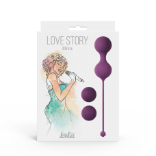 Набор вагинальных шариков Love Story Diva Lavender Sunset 3012-03lola