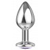 Анальная пробка Diamond Purple Sparkle Large 4010-05Lola