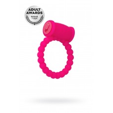 Эрекционное кольцо на пенис A-Toys by TOYFA, силикон, розовый, O 3,5 см