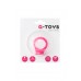 Эрекционное кольцо на пенис A-Toys by TOYFA, силикон, розовый, O 3,5 см
