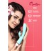 Вибратор с клиторальным стимулятором Flovetta IRIS, силикон, голубой, 22 см