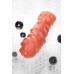 Насадка реалистичная KOKOS PENIS SLEEVE с дополнительной стимуляцией, TPE, телесная, 16.5 см