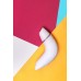 Стимулятор клитора Satisfyer Pro Plus Vibration, силикон+ABS пластик, белый, 19 см.