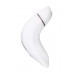 Стимулятор клитора Satisfyer Pro Plus Vibration, силикон+ABS пластик, белый, 19 см.