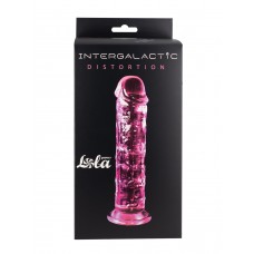 Прозрачный дилдо Intergalactic Distortion Pink 7081-01lola