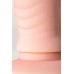 Реалистичный фаллоимитатор A-toys by TOYFA Twint, силикон, телесный, 19,5 см