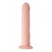 Реалистичный фаллоимитатор A-toys by TOYFA Twint, силикон, телесный, 19,5 см