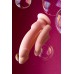 Реалистичный фаллоимитатор A-toys by TOYFA Twint, силикон, телесный, 19,5 см