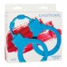 Силиконовые наручники Stretchy Cuffs Turquoise 4008-03Lola