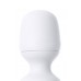 Нереалистичный вибратор Satisfyer Wand-er Woman, ABS пластик, белый, 34 см
