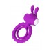 Эрекционное кольцо на пенис JOS GOOD BUNNY, силикон, фиолетовый, 9 см