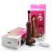 Вибратор телесный 10 Mode Vibrating 8 inch Carved Dildo 84009fleshHW