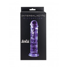 Прозрачный дилдо Intergalactic Distortion Purple 7081-02lola