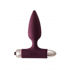 Анальная пробка с вибрацией Spice it up New Edition Glory Wine red 8015-03lola