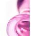 Анальная втулка Sexus Glass, стекло, розовая, 10 см, O 4 см