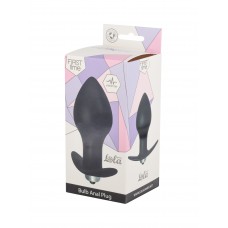 Анальная пробка с вибрацией Bulb Anal Plug Black (Батарейки ААА) 5006-03lola
