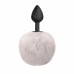 Анальная Пробка с Хвостом Emotions Fluffy White 4017-01lola