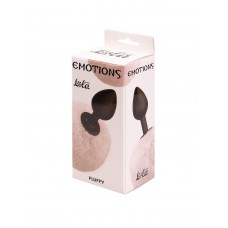 Анальная Пробка с Хвостом Emotions Fluffy White 4017-01lola