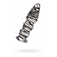 Анальная втулка Sexus Glass, стекло, прозрачный, 13 см, O 3,5 см