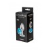 Анальная пробка Diamond Light blue Sparkle Small 4009-04Lola