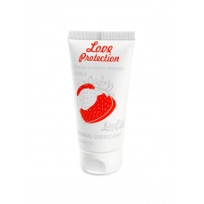 Лубрикант на Водной Основе Lola Games Love Protection Strawberry 50ml 1831-01lola