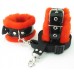 Набор на кровать с красным мехом BDSM Light 760008ars