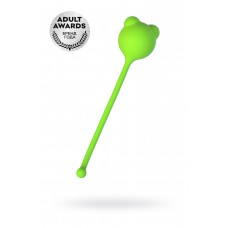 Вагинальный шарик A-Toys by TOYFA Tigo, силикон, зеленый, 12,4 см O 2,7 см